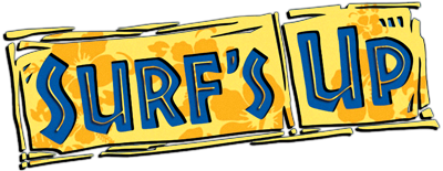 Surf's Up title screen for Nintendo DS